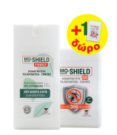 Mo-Shield Promo Family Promo Απωθητικό Σπρέι για Κουνούπια & Σκνίπες, 75ml & Go Απωθητικό Σπρέι για Κουνούπια & Σκνίπες, 17ml