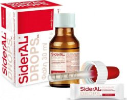 Winmedica Sideral Drops 30ml + 1 Φακελίσκος 1.9gr - Συμπλήρωμα Διατροφής Με Σουκρωμικό Σίδηρο