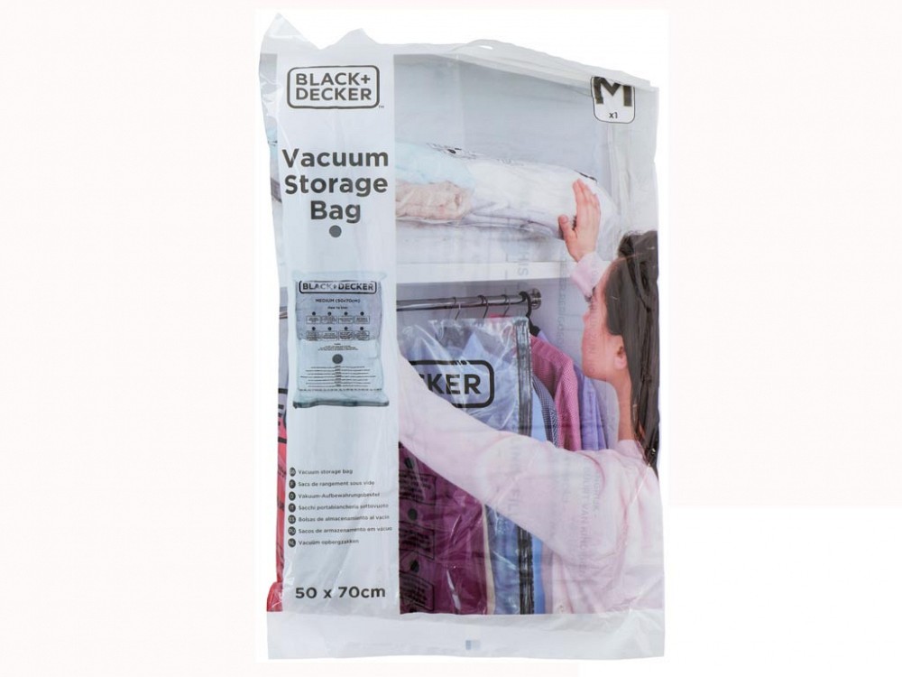 Black Decker Storage Bag Vacuum 50x70cm allSmart