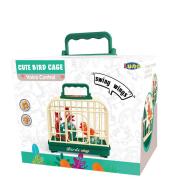 Πουλί σε Κλουβί Luna Toys με ήχο και φως 15,3x10,4x14 εκ.