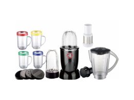 Smoothie maker Μπλέντερ 3 σε 1 Έξυπνος Πολυκόφτης, Πολυμίξερ 220W 21 τεμαχίων, Herzberg HG-6001