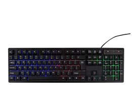 Ενσύρματο Gaming Πληκτρολόγιο με LED Φωτισμό, LED Keyboard, 13x42.5cm