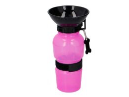 Μπουκάλι νερού για κατοικίδια χωρητικότητας 500ml, 10,5x21 cm, Aqua Bottle Dog Ροζ
