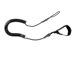 XQ Max Λουρί Αστραγάλου για SUP Σανίδες με Μήκος 245 cm Spartan Leash Μαύρο