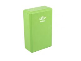 Umbro Τουβλάκι Ισορροπίας Yoga Block σε 5 χρώματα, 23x15x7.5 cm Πράσινο