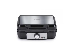 Alpina Βαφλιέρα 1000W με Αντικολλητικές Πλάκες, Waffle maker, 23.7x25.6x9.6cm