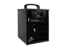 Kaminer Ηλεκτρική θερμάστρα 3000W, IPX4 240V, με λαβή, 19.5x21.5x32 cm