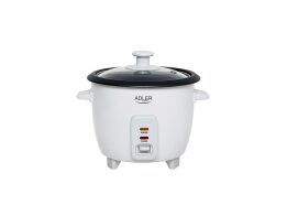 Adler Παρασκευαστής Ρυζιού Rice Cooker με Ισχύ 300W Και Χωρητικότητα 0.6l, 23x25x21 cm