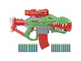 Hasbro Nerf Εκτοξευτής Rex-Rampage Motorized Blaster Dinosquad για 8+ Ετών, F0807