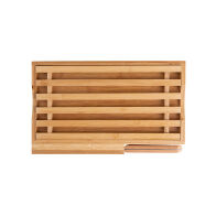 Estia Επιφανεια Κοπησ Bamboo Essentials Με Μαχαιρι Ψωμιου 35.5x22x3.5cm 01-12946