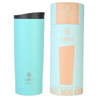 Estia Θερμοσ Travel Mug Save The Aegean 450ml Bermuda Green  01-20330