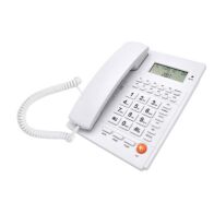 Τelco Σταθερό Τηλέφωνο με Αναγνώριση Κλήσης ΤΜ-PA117 Άσπρο