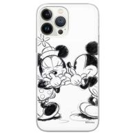 Θήκη Soft TPU Disney Mickey & Minnie 010 Apple iPhone 15 Pro Max Λευκό