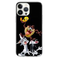 Θήκη Soft TPU Warner Bros Looney Tunes 001 Apple iPhone 15 Pro Max Μαύρο