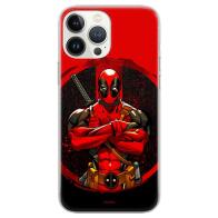 Θήκη Soft TPU Marvel Deadpool 006 Apple iPhone 15 Κόκκινο