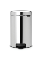 BRABANTIA Δοχείο Απορριμμάτων με Πεντάλ Χρωμέ New Icon 12lt - 080.1135/81