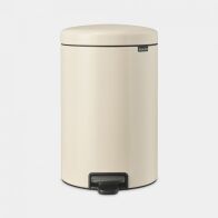 Brabantia Δοχείο Απορριμμάτων Με Πεντάλ 20Lt Μπεζ New Icon