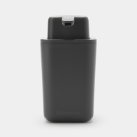 Brabantia Δοχείο Υγρού Σαπουνιού Σκούρο Γκρι 250ml