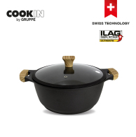 Cookin By Gruppe Αντικολλητική Κατσαρόλα 24cm ΚΕΤG24