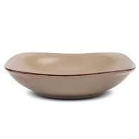 NAVA Πιάτο σούπας stoneware "Brown Sugar" 22.5cm