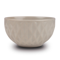 NAVA Μπολ δημητριακών stoneware "Soho classic" γκρι 14cm