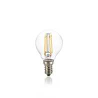 Ideal Lux Λάμπα E14 Sfera 4W 3000K CRI80 4W Διάφανο