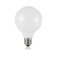 Ideal Lux Λάμπα E27 Globo D095 8W 3000K CRI80 8W Λευκό