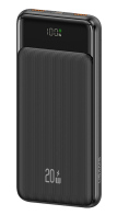 USAMS power bank US-CD197 3x θύρες εξόδου 10000mAh 20W μαύρο