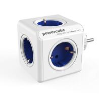 Allocacoc® PowerCube |Original| Πολύπριζο 5 θέσεων – Μπλε