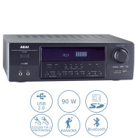 Akai AS110RA-320BT Ραδιοενισχυτής Karaoke Με Bluetooth και USB – 90 W