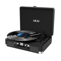 Akai ATT-18BT Πικάπ βαλίτσα BT In/Out/rec & play από USB/Aux-In/REC/RCA/υποδ. ακουστ/ενσ.ηχεία-2x1W