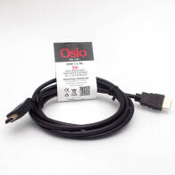 Osio OSK-1440 Καλώδιο HDMI High Speed με ethernet αρσενικό σε αρσενικό 2 m