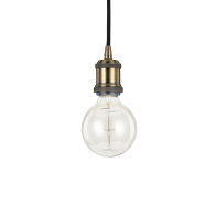 Ideal Lux Κρεμαστό Φωτιστικό Οροφής Μονόφωτο Frida SP1 122083 E27 max 1 x 60W Μπρουνίτο