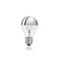 Ideal Lux Λάμπα E27 Goccia 8W 3000K CRI80 8W Χρώμιο