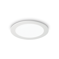 Ideal Lux Downlight Φωτιστικό Χωνευτής Τοποθέτησης Μονόφωτο Groove 10W Round 3000K 123974 10W Λευκό