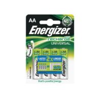 Energizer Επαναφορτιζόμενες Μπαταρίες AA Ni-MH 1300mAh 1.2V Universal 4τμχ