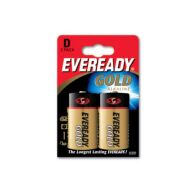 Eveready Αλκαλικές Μπαταρίες D 1.5V Gold 2τμχ