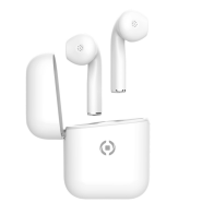 Celly True Wireless Earphones Drop White