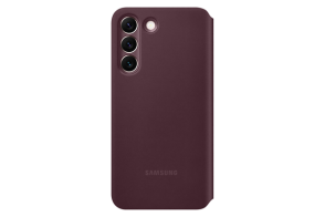 Samsung Smart Clear View Cover Galaxy S22 Burgundy