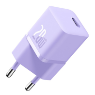 Baseus GaN5 Fast Charger 1C 20W EU Purple