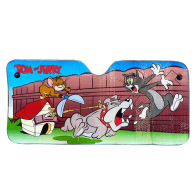 WB Ηλιοπροστασία Παρμπρίζ Αλουμινίου Tom & Jerry & Dog 60x130cm 1 Τεμάχιο