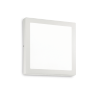 Ideal Lux Φωτιστικό Τοίχου Απλίκα Μονόφωτο Universal 24W Square 138657 25W Λευκό