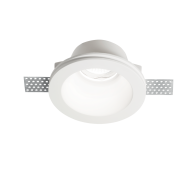 Ideal Lux Downlight Φωτιστικό Χωνευτής Τοποθέτησης Μονόφωτο Samba FI1 Round Big 139012 GU10 max 1 x 50W Λευκό