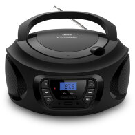 NOD Φορητό ραδιόφωνο με CD / USB / MP3 / AUX και οθόνη LCD, INTRO