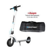 Blaupunkt Scooter Edition & Σάκος Μεταφοράς 350W ESC808 Λευκό