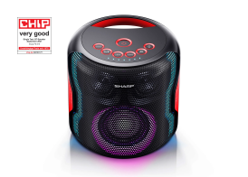 Sharp Party Φορητό Ηχείο Bluetooth για Καραόκε 130W PS919BK