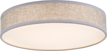 Globo Lighting Πλαφονιέρες PACO μονόφωτο λευκό  1xLED