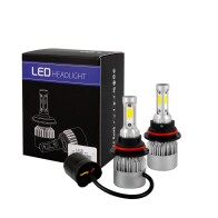 HB5 9007 H/L 10>36V 6.500K 10.000lm 80W COB LED EPISTAR 1021 C6 KIT ΜΕ ΑΝΕΜΙΣΤΗΡΑΚΙ M-TECH - 2 ΤΕΜ.