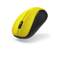Hama "MW-300 V2" Οπτικό ασύρματο ποντίκι 3 κουμπιών, Αθόρυβο, Δέκτης USB, κίτρινο