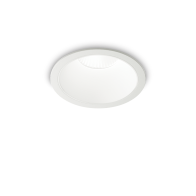 Ideal Lux Downlight Φωτιστικό Χωνευτής Τοποθέτησης Μονόφωτο Game Round 192291 11W Λευκό